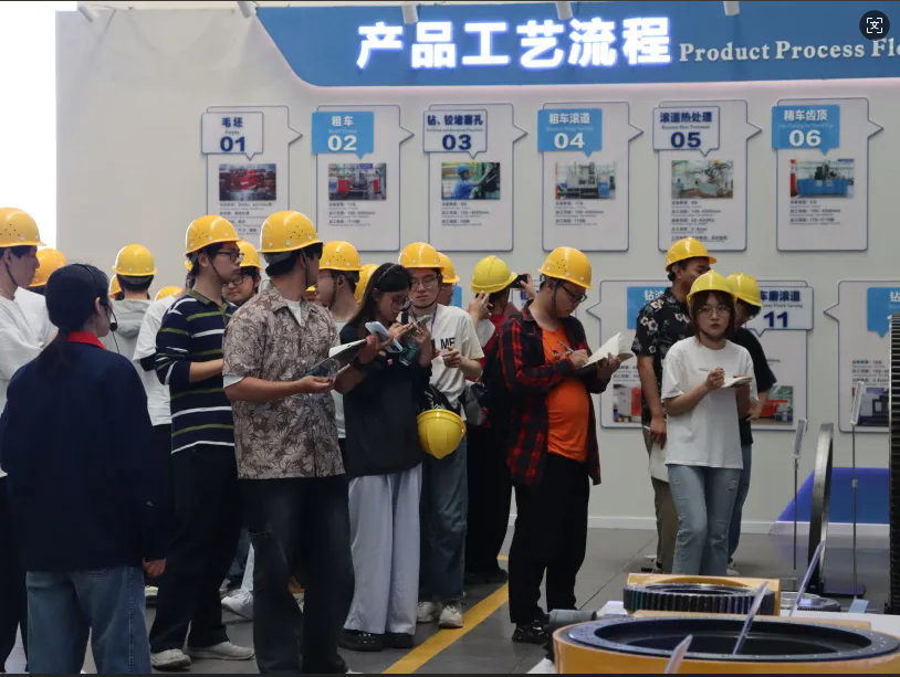 产学研深度融合：矿大师生走进徐州优发国际支承